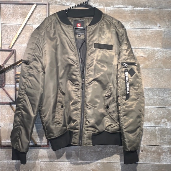 South Pole Other - Bomber Jacket Military Green